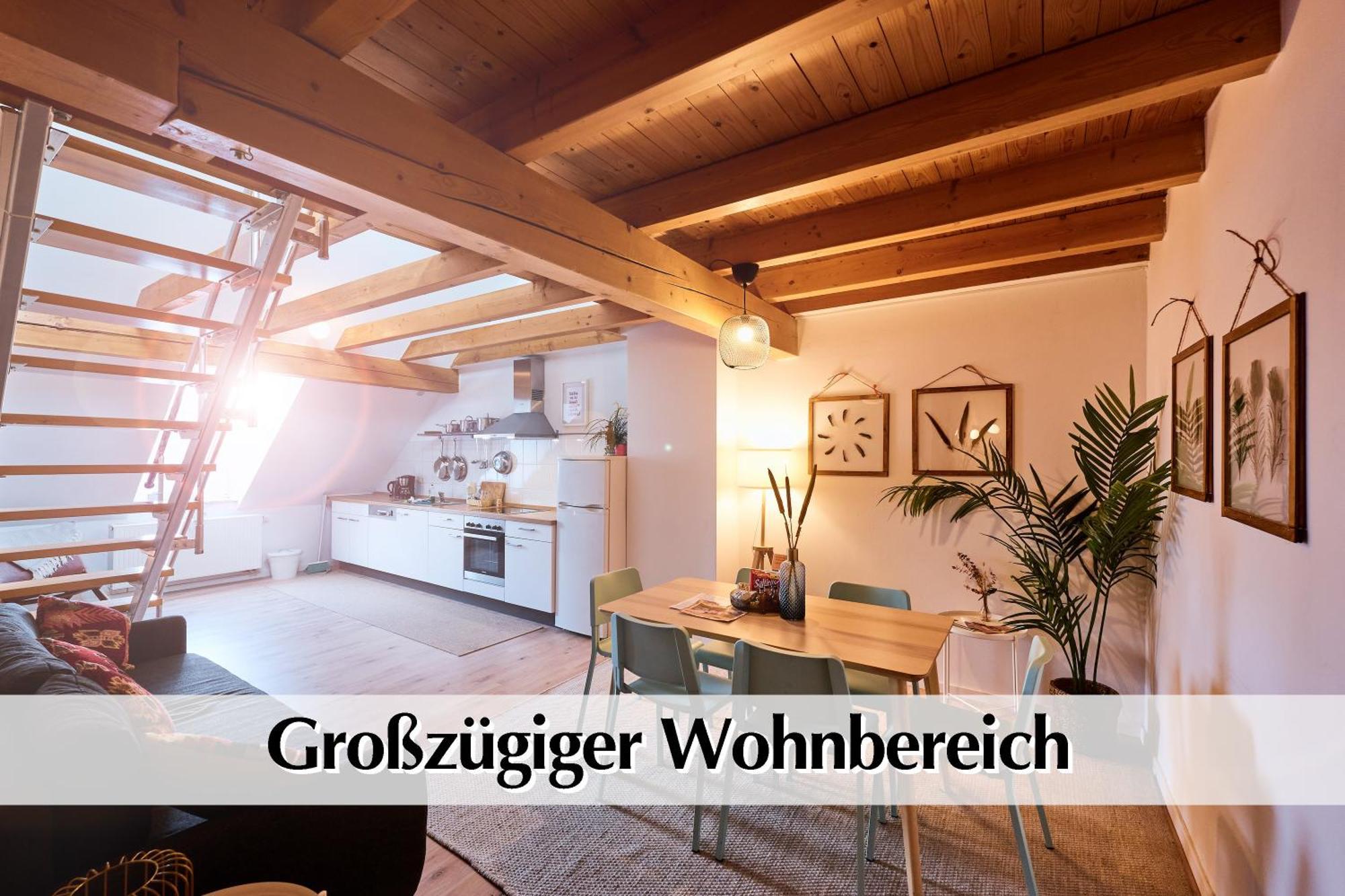 Helle 72Qm Maisonette Wohnung Im Herzen Erfurts Mit Kingsize Bett, Smart-Tv, Etc Экстерьер фото
